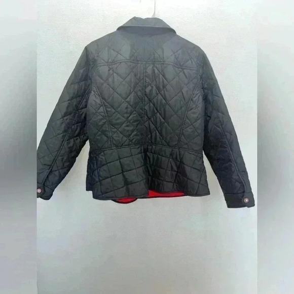 Lauren Ralph Lauren  jacket  Quilted snap front, wrists, and front pockets - Picture 2 of 10